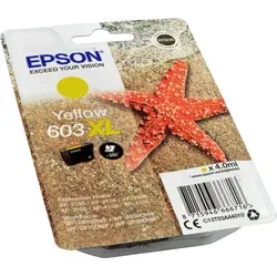 Epson Tinte C13T03A440 603XL yellow - Original Tintenpatrone, hohe Kapazität für brillante Druckergebnisse, kompatibel mit Epson Expression Home