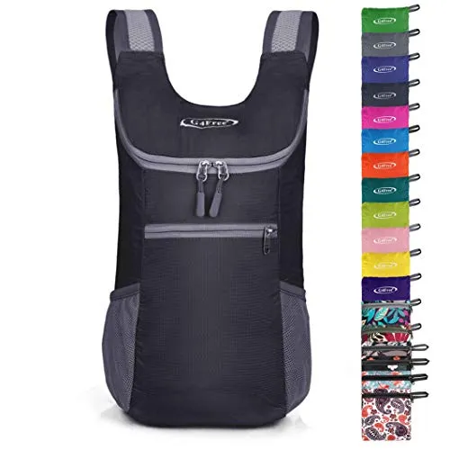 G4Free Faltbarer Rucksack Leichter Tagesrucksack Klein 200g Unisex Packbarer Reiserucksack Wanderrucksack für Wandern Fahrrad