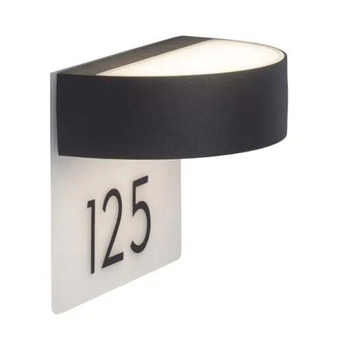 AEG Monido LED Außenwandleuchte 1x9W - Moderne Wandlampe für Außenbereiche, 550lm warmweißes Licht bei 3000K, energieeffizient und mit IP54 Schutz für Wetterbeständigkeit.