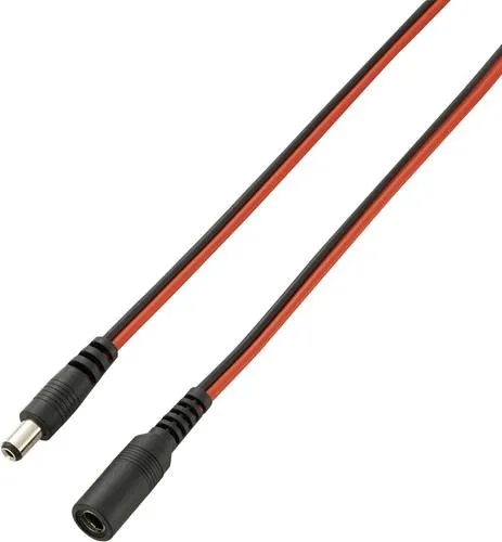 VOLTCRAFT 93025c183 Niedervolt-Verlängerungskabel Niedervolt-Stecker