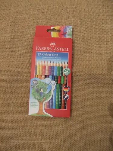 Faber Castell 12Colour Grip wasservermalbare Buntstifte