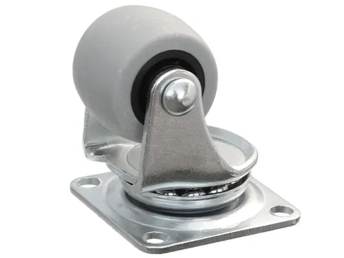 Möbelrollen Gr. 40 mm Transportrolle Lenkrolle Gummirolle Laufrolle Rolle