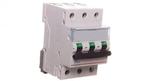 Leistungsschalter 3P B 4A 6kA AC S303 TX3 403397 - Fehlerstromschutz (RCD) mit 3 Polen, ideal für zuverlässigen Schutz bei elektrischen Anlagen und hoher Schaltleistung.