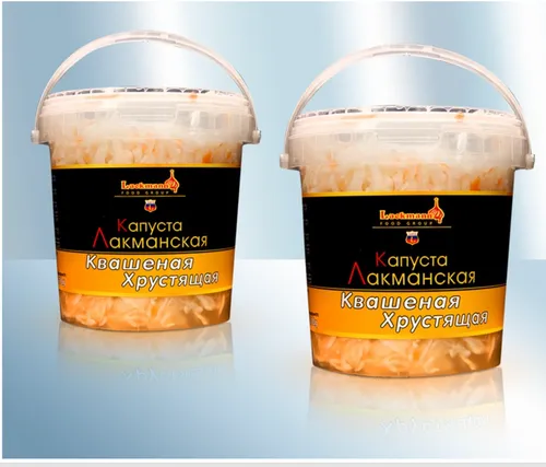 Sauerkraut  knackig 700g Eimer Капуста  квашеная Хрустящая