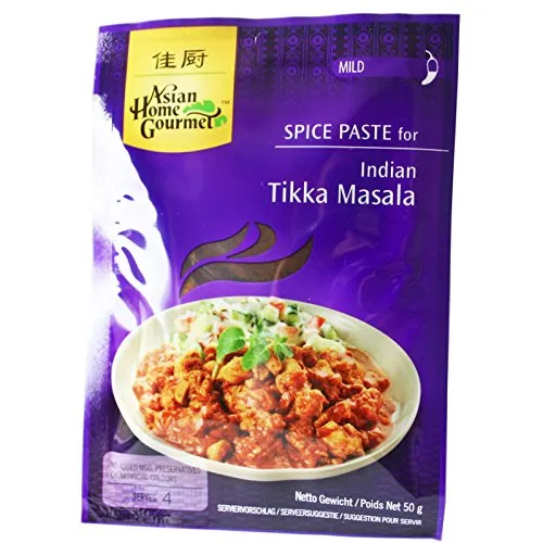 6x50g AHG Würzpaste für indisches Tikka Masala