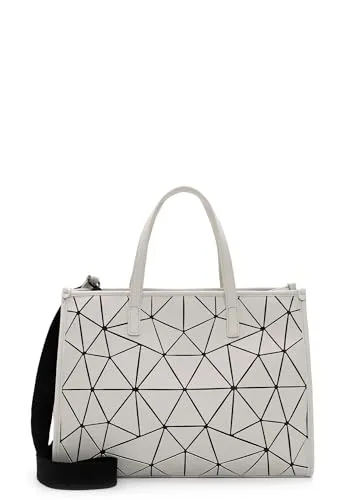 SURI FREY Shopper SFY SURI Sports Jessy-Lu für Damen - Stylischer Shopper im Mustermix-Design mit Logo-Prägung, ideal für Frauen, die viel unterwegs sind. Praktische Fächer sorgen für Ordnung und Sicherheit, während das feste Material Dokumente schützt.