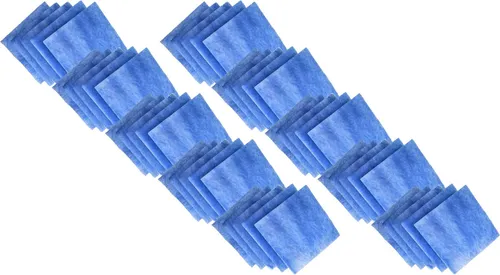 vhbw 50x Luftfilter G4 kompatibel mit Limodor Limot Compact 60-30, 100, 60 Lüfter, Ventilator, Lüftungsgerät