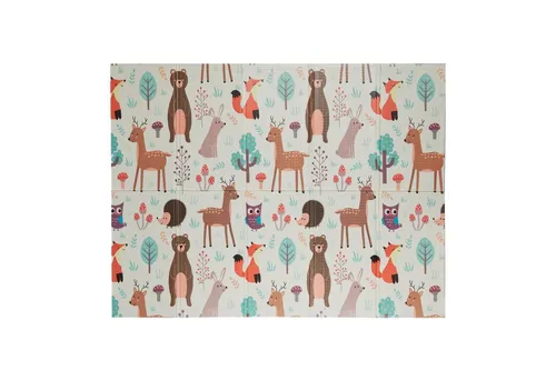 Bunte Faltbare Spielmatte - Krabbelmatte für Kinder - Spiel- & Puzzelmatten, leicht und wasserdicht, ideal für drinnen und draußen, sorgt für sicheren Spielspaß und Komfort.