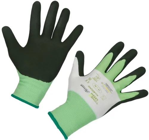 Produktbild Kerbl Handschuhe Handschuh ThinkGreen Allround grün-weiß, Latexscha