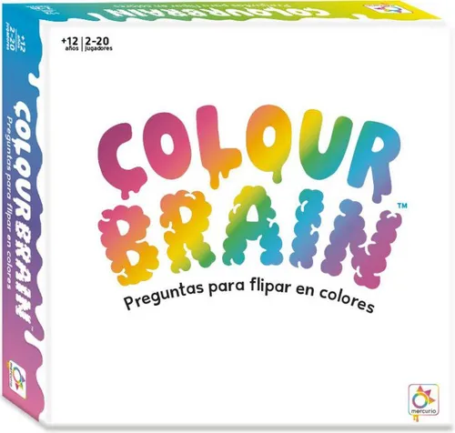 Mercurio Colour Brain Brettspiel Mehrfarbig Mehrfarbig One Size