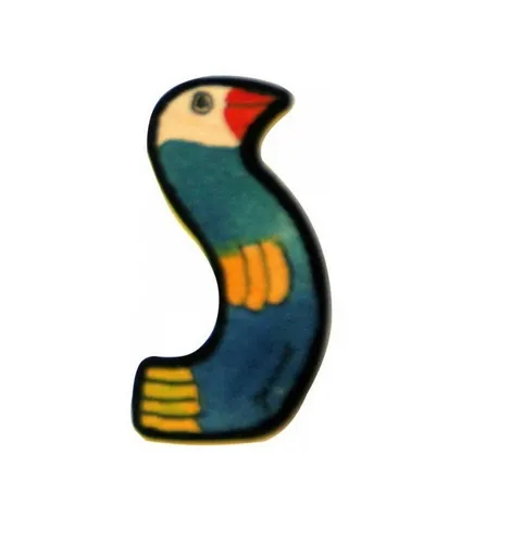 JANOSCH Deko-Buchstaben aus Holz für Kinderzimmertür, zum Ankleben