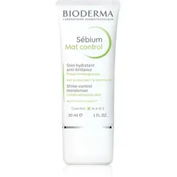 Bioderma Sébium Mat Control leichte feuchtigkeitsspendende Creme gegen ein glänzendes Gesicht und erweiterte Poren 30 ml