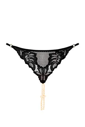Bracli 2411 London Collection G-String Open schwarz S, M, L Größe S