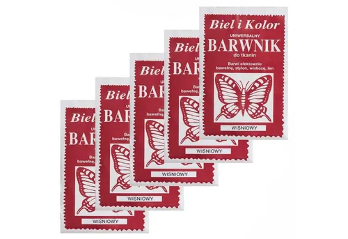 maDDma Kreativset 5 x 10g Batikfarbe Textilfarbe Stofffarbe färben, bitte Farbmix wählen, weinrot
