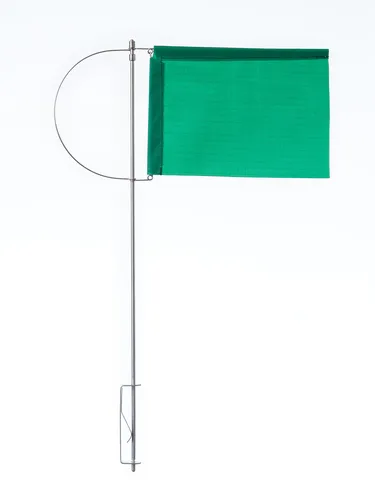 Verklicker mit Seitenhalter und Tuch, 100mm, grün in grün von New Marine