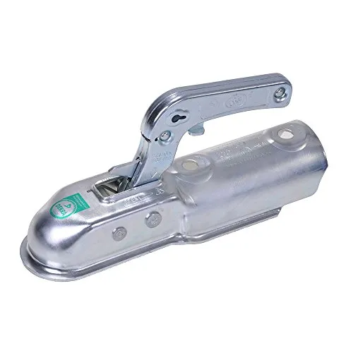 ANHGR 38080 - Kupplungsklaue für Anhänger - Hochwertige Kupplungsklaue für Anhänger mit runder Deichsel, ideal für eine Achslast bis 750 kg und aus robustem Stahl mit Zinküberzug.