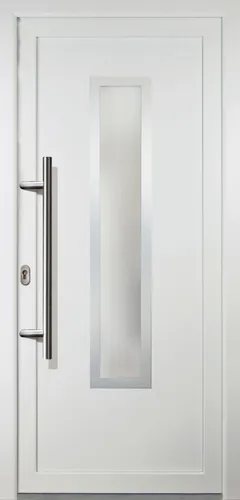 Meeth Haustür Signum C1, 98 x 200 cm, DIN links, weiß von Josef Meeth