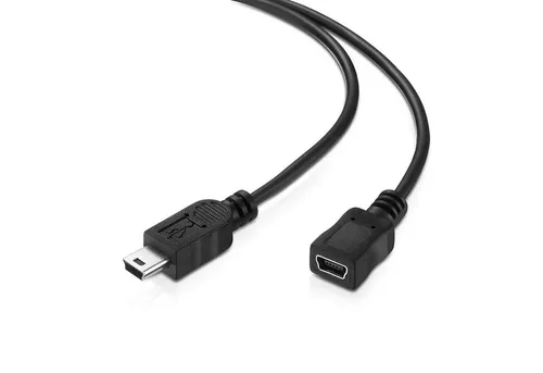 adaptare adaptare 40124 1,2 m Mini-USB 2.0 Verlängerung USB-Kabel