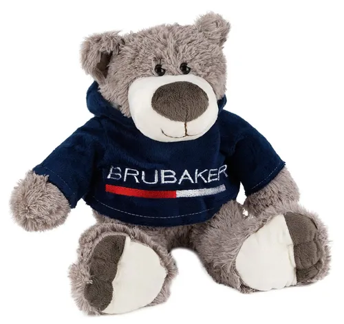 BRUBAKER Kuscheltier kleiner Teddybär 30 cm mit Nicki Hoodie (1-St), kleiner Teddy Bär, Stofftier Plüschtier