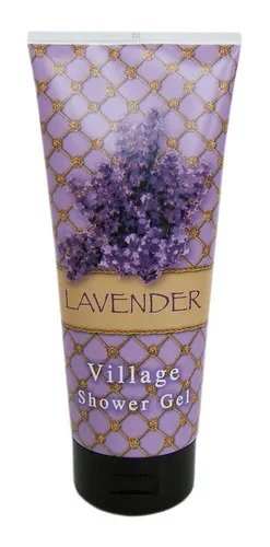 Village Cosmetics Duschpflege Village LAVENDER Shower Gel (Duschschaum 200 ml, Duschlotion Unisex)
