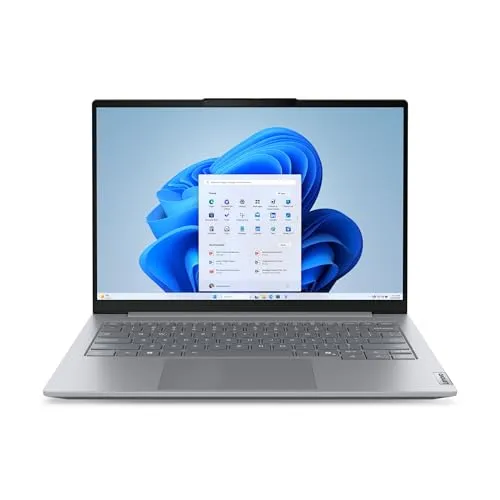 Lenovo ThinkBook 14 G8 IAL - 180°-Scharnierdesign - Eleganter Laptop mit Intel Core Ultra 5, 32 GB RAM und 1 TB SSD. Ideal für Multitasking und mobiles Arbeiten dank Wi-Fi 6E und 180° Scharnier.