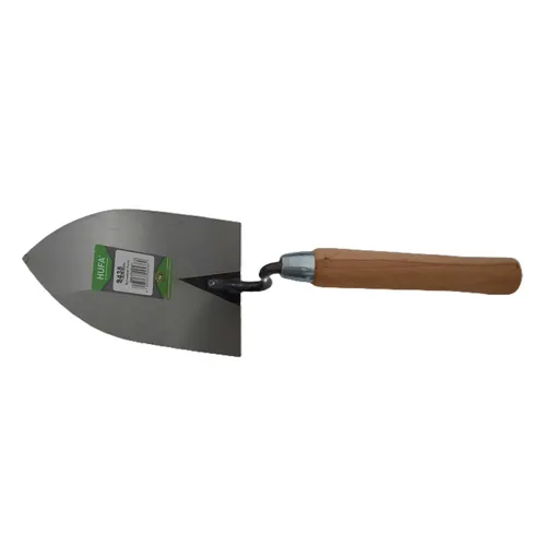 Hufa Fliesenkelle Stahl Schweizer Form Holzgriff 160mm Maurerkelle Putzkelle
