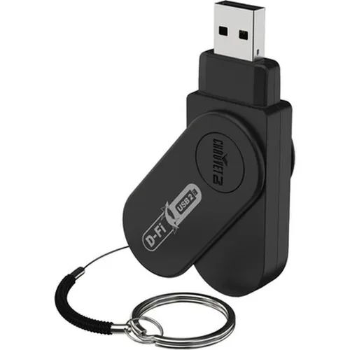Chauvet DJ D-Fi USB 2 DMX Transceiver Stick - Licht & Effekt Zubehör, einfacher DMX-Transceiver mit direktem USB-Anschluss, ideal für kabellose Übertragungen und mühelose Kanalauswahl.