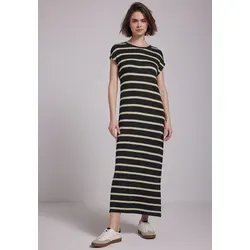 STREET ONE STUDIO Midikleid mit Rundhalsausschnitt schwarz 46 EU