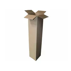 Faltkarton Versandhülsen 1100x200x200mm, 1-wellig braun