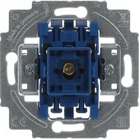 Wechselschalter-Einsatz 10 Ampere mit Beleuchtung Typ 2000/6 USGL blau, Retail