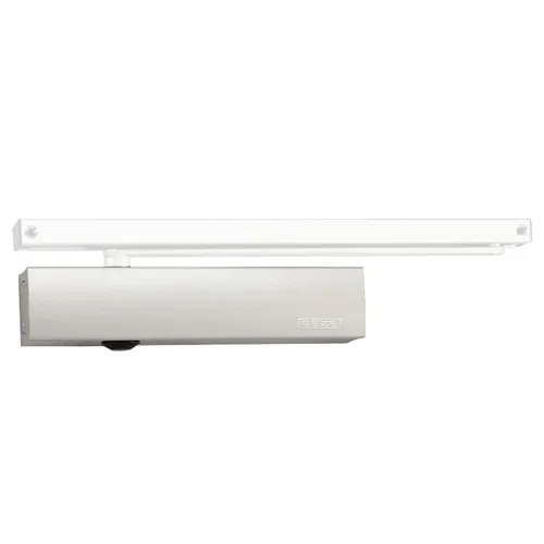 GEZE Türschließer TS 5000 L ECline - Türschließer für zuverlässigen und sanften Schließmechanismus, ideal für stark frequentierte Bereiche, Farbe: Weiß (RAL 9016)