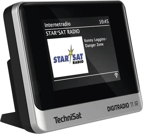 TechniSat DAB+ Radio Adapter DIGITRADIO 11 IR - Schwarz Silber, erweitert Stereoanlagen um digitalen DAB+ Radioempfang und ist umweltfreundlich