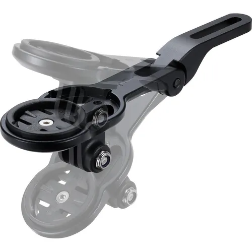 BBB CYCLING AeroMount Duo BCP-97 Halterung für Fahrradcomputer - Sonstige Fahrradteile, leichte Aluminiumhalterung für optimalen Blick auf Garmin- oder Wahoo-Radcomputer, neigungsverstellbar und inklusive GoPro-Adapter.