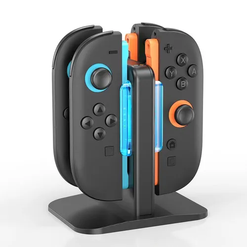Für Nintendo Switch 2 Magnetischer 4-in-1 Controller-Ladeständer mit LED-Anzeige