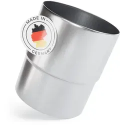 Ablaufrohrverbinder Verzinkt Ø100mm - 2er Pack