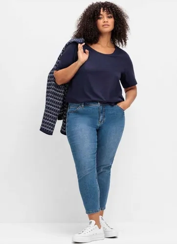 Sheego Jeansshorts 7/8-Jeans