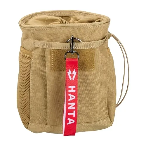 HANTA Tactical Pouch - Multifunktions-Tasche - Rucksack Zusatz-Tasche - Molle-System kompatibel - 2,5L Volumen - Coyote