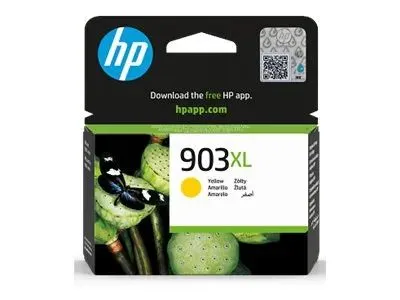 HP 903XL Tintenpatrone Gelb - 8.5 ml, hohe Ergiebigkeit für gestochen scharfe Ausdrucke, ideal für Officejet 6950, sorgt für zuverlässige Druckqualität.