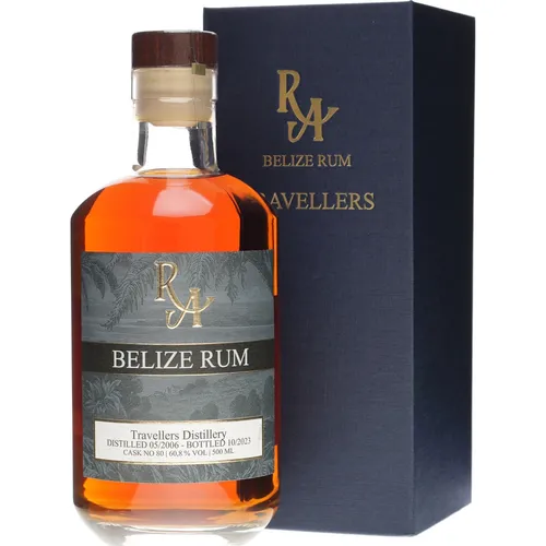 RA Rum Artesanal Belize Rum 2006 0,5 Liter 60,8 % Vol.