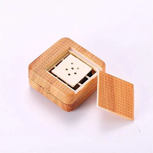 Ersatzpads Nachfüllpads 50 Stück für tragbare ätherische Öle Diffusor mit guter Saugfähigkeit mit 4 Löchern, geruchlose Einsätze für wasserlosen Diffusor, Nebelventilator und Aromabox Verwendung