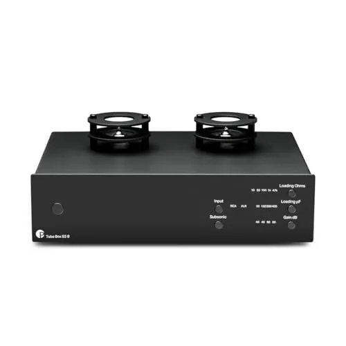 Pro-Ject Tube Box S3 B Röhren Phono-Vorverstärker
