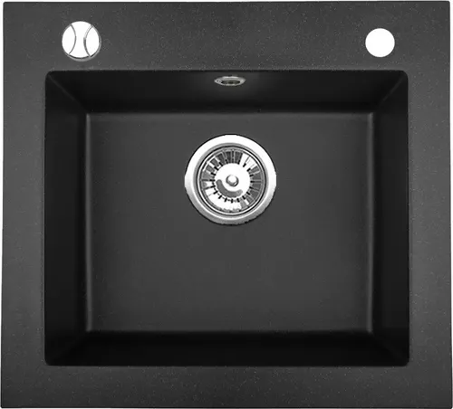 Granitspüle Küchenspüle Einbauspüle Spüle Granit 48,5 x 44 cm