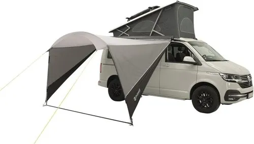 Outwell Touring Canopy Vordach Schwarz & Grau 320x240 cm - Caravan-Zubehör, geräumiges Vordach für optimalen Schutz und zusätzlichen Schatten beim Campen.