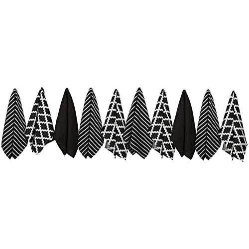 Geschirrtücher Schwarz von Penguin Home