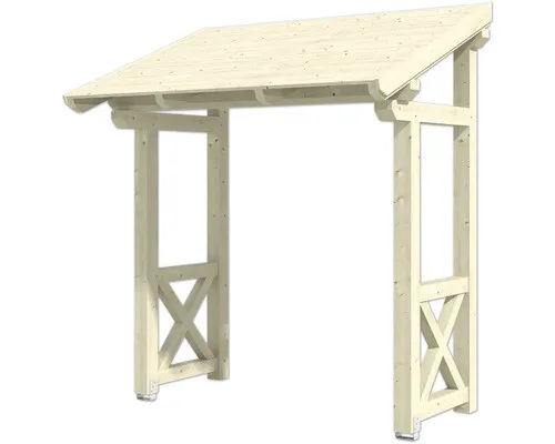 SKAN HOLZ Vordach Paderborn 4 natur 242x156 cm von SKAN HOLZ