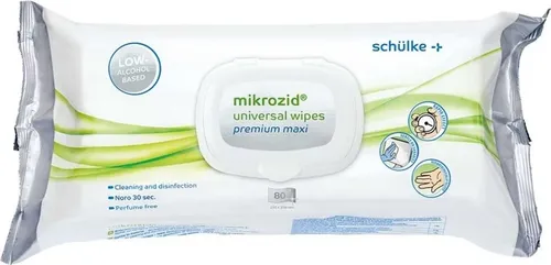 MIKROZID universal wipes premium maxi Flächendes. 80 St