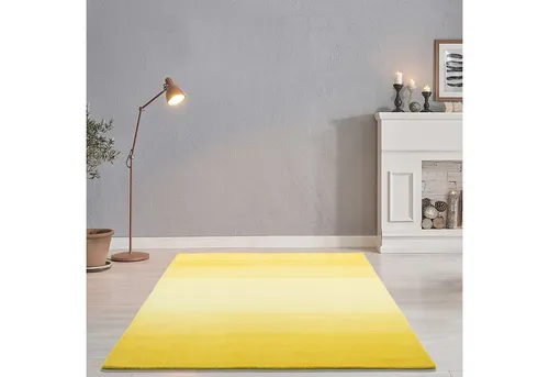 THEKO Wollteppich Wool Comfort, 160x230 cm in gelb von THEKO