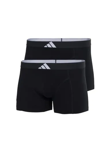 adidas Herren Unterwäsche Boxershorts 2er Pack - Trunk (2PK) - Active Flex Cotton Body