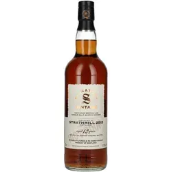 Strathmill 12 Jahre 2012 - Signatory Vintage 100 Proof Edition - Whisky aus der Speyside, fassstark mit 57,1% Vol. und intensiven Sherry-Aromen, ideal für Whisky-Liebhaber.