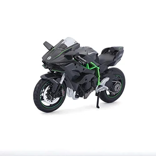 Maisto Modellmotorrad Kawasaki Ninja H2R 1:12 - Modellfahrzeuge - Detailgetreues 1:12 Modell der Kawasaki Ninja H2R, mit über 300 PS und Geschwindigkeitsrekord von 400 km/h, perfekt für Sammler und Motorsportfans.